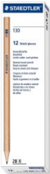 Picture of PENCIL LEAD STAEDTLER NATURAL 130 HB BX1