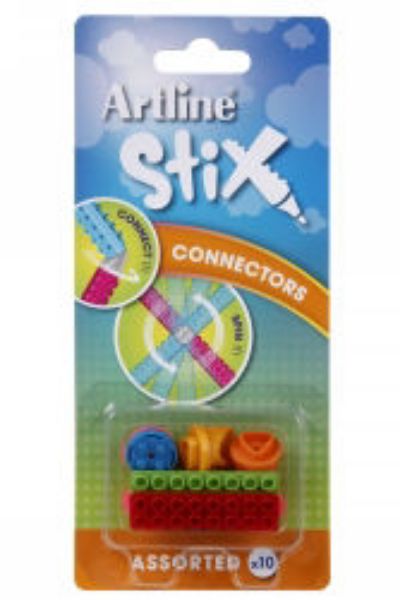 Picture of CONNECTORS ARTLINE STIX ASSORTED DESIGNS