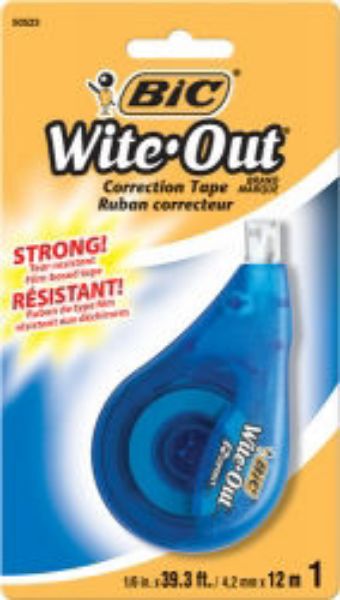 Picture of CORRECTION TAPE BIC WITE-OUT EZ CORRECT