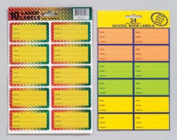 Picture of LABEL SCHOOL BOOK SOVEREIGN FLUORO 24's