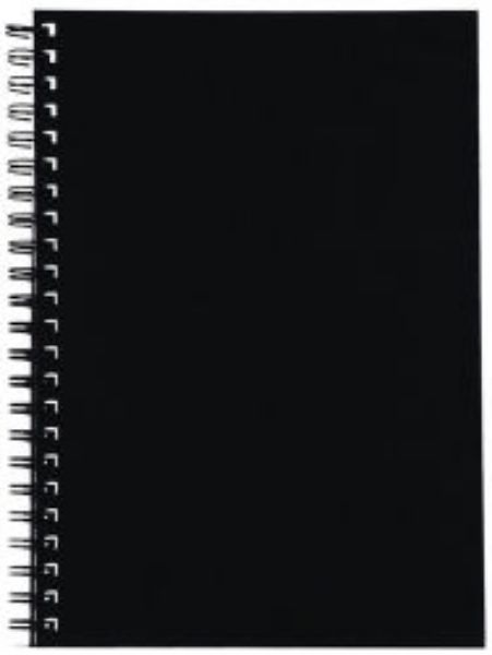 Picture of NOTEBOOK SPIRAX 511 A5 H/C BLACK