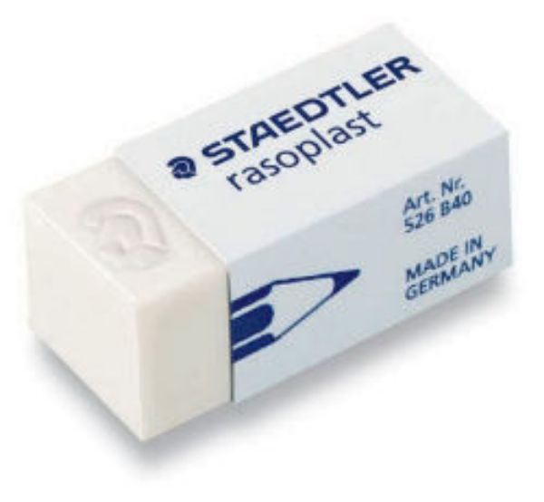 Picture of ERASER STAEDTLER RASOPLAST LARGE 526B20