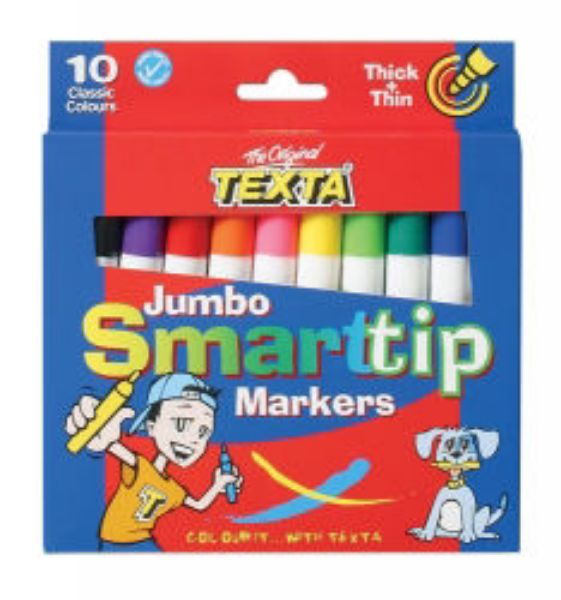 Picture of MARKER TEXTA SMARTTIP JUMBO PK10