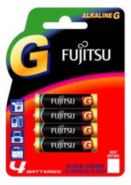 Picture of BATTERY FUJITSU G ALKALINE BP4 AAA