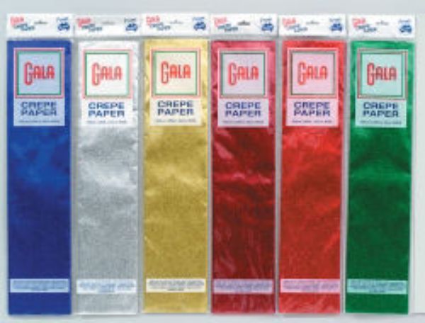 Picture of CREPE PAPER ALPEN METALLIC RED