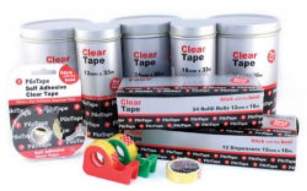 Picture of TAPE TRANSPARENT PILOTAPE 12MMX66M TIN12