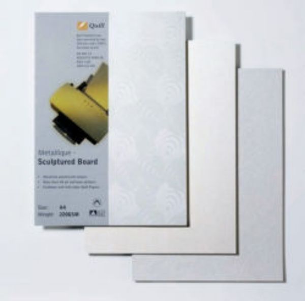 Picture of BOARD QUILL A4 METALLIQUE SCULPTURED CRA