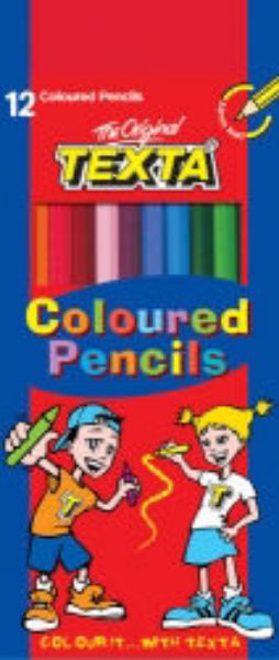 Picture of PENCIL COLOURED TEXTA PK12