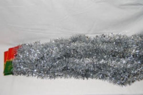 Picture of TINSEL XMAS DELUXE 100 MM X 5M SILVER