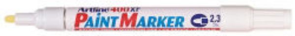 Picture of MARKER PAINT ARTLINE 400 2.3MM BULLET WH