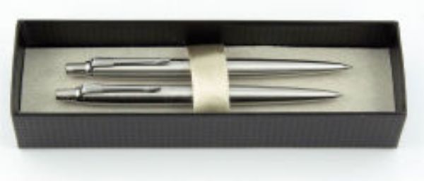 Picture of PEN PENCIL SET PARKER JOTTER S/STEEL C/T