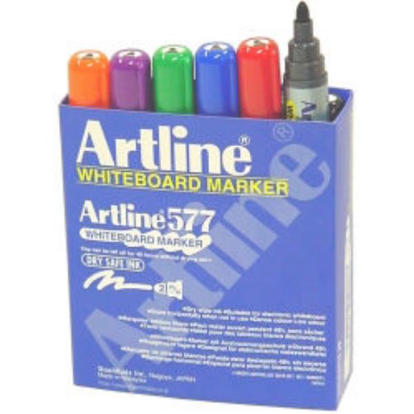 Picture of MARKER WHITEBOARD ARTLINE 577 2MM BULLET