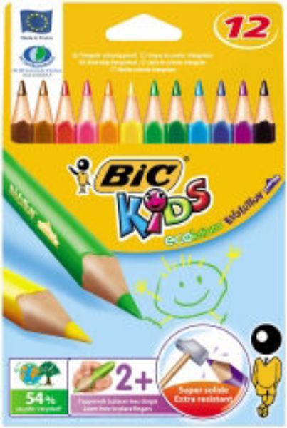 Picture of PENCIL COLOURED BIC KIDS EVOLUTION TRIAN