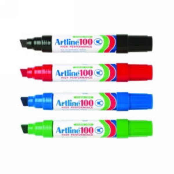 Picture of MARKER ARTLINE 100 PERMANENT 12MM CHISEL