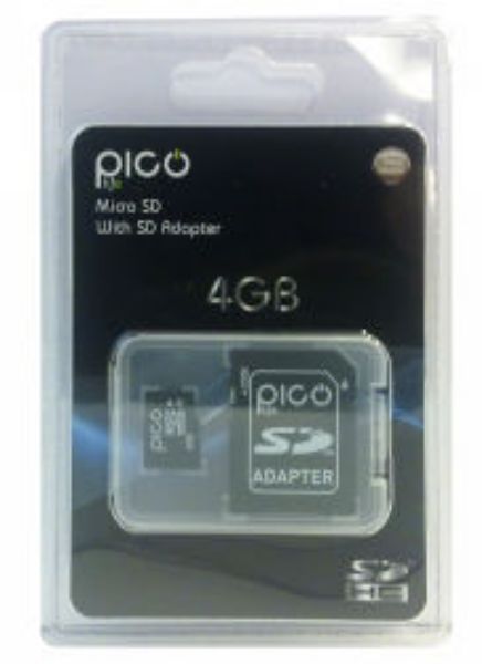 Picture of MEMORY CARD PICO SDHC MICRO AND ADAPTOR