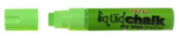 Picture of MARKER LIQUID CHALK TEXTA DRY WIPE JUMBO