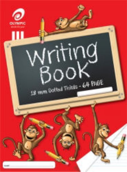 Picture of WRITING BOOK MONKEYS OLYMPIC 330X245MM 1