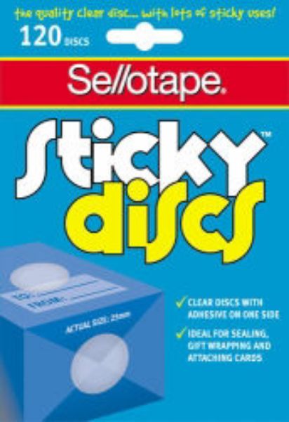 Picture of STICKY DOTS SELLO DISCS 10SHT 120 DOTS