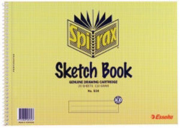 Picture of SKETCH BOOK SPIRAX 534 A4 40PG