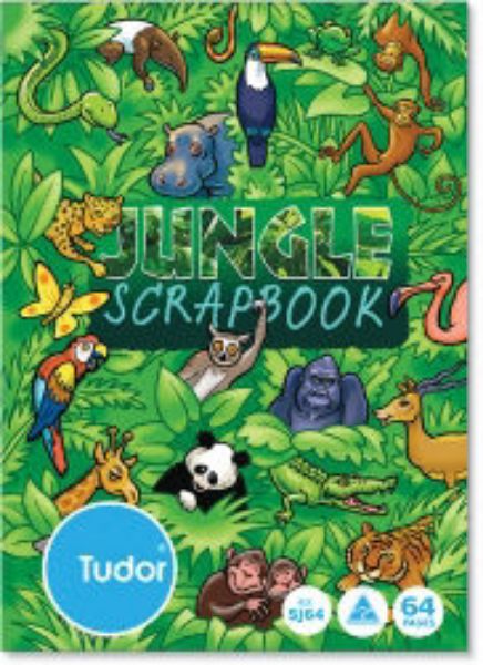 Picture of SCRAPBOOK TUDOR JUNGLE 64PG