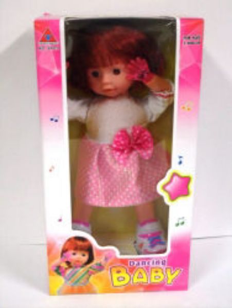 Picture of TOY DANCING BABY GIRL WITH MUSIC & FLASH