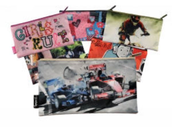 Picture of PENCIL CASE SPENCIL MINI 21X12CM ASSORTE