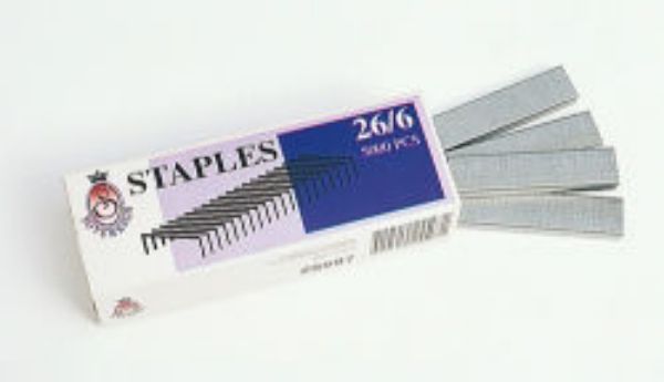 Picture of STAPLES STAT 26/6 BX5000