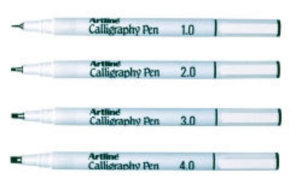 Picture of PEN CALLIGRAPHY ARTLINE 243 BLACK 3.0