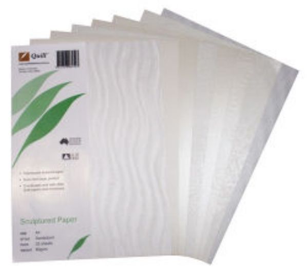 Picture of PAPER QUILL A4 METALLIQUE SCULPTURED IRI