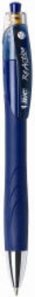 Picture of PEN BIC BP REACTION RETRACT MED BLUE