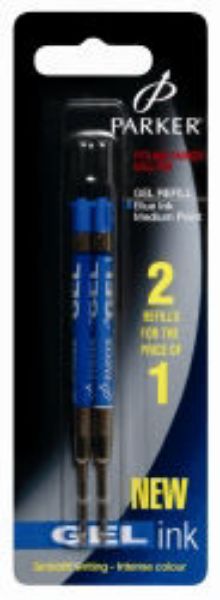 Picture of PEN REFILL PARKER BP GEL MED BLUE BONUS