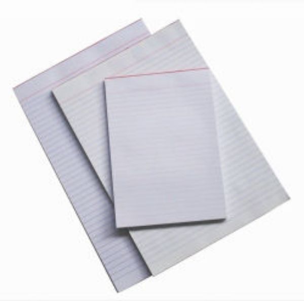 Picture of OFFICE PADS QUILL A5 BANK RULED WHITE 90