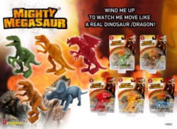 Picture of TOY DRAGON-I MIGHTY MEGASUARUS WIND UP D