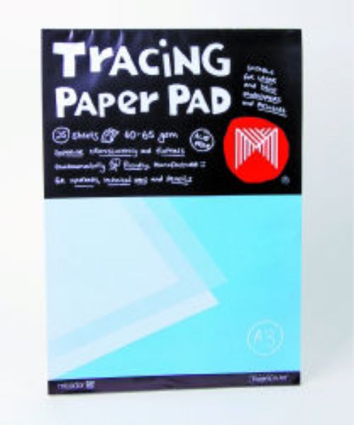 Picture of TRACING PAPER MICADOR A3 PAD 25 SHEETS 6